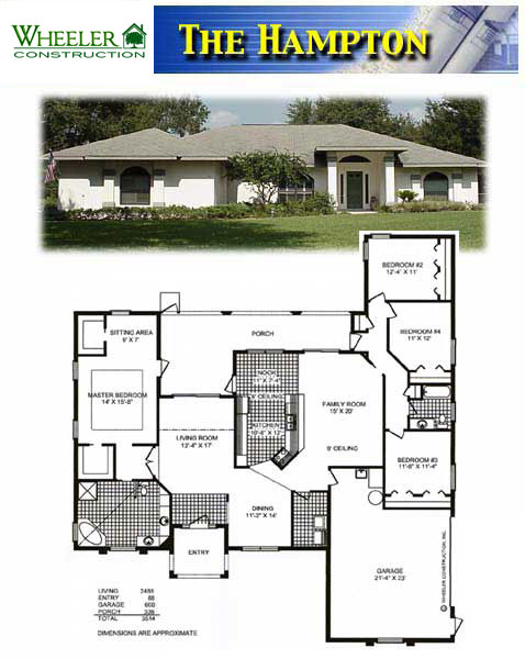 Hampton floorplan