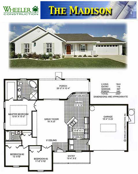 Madison floorplan