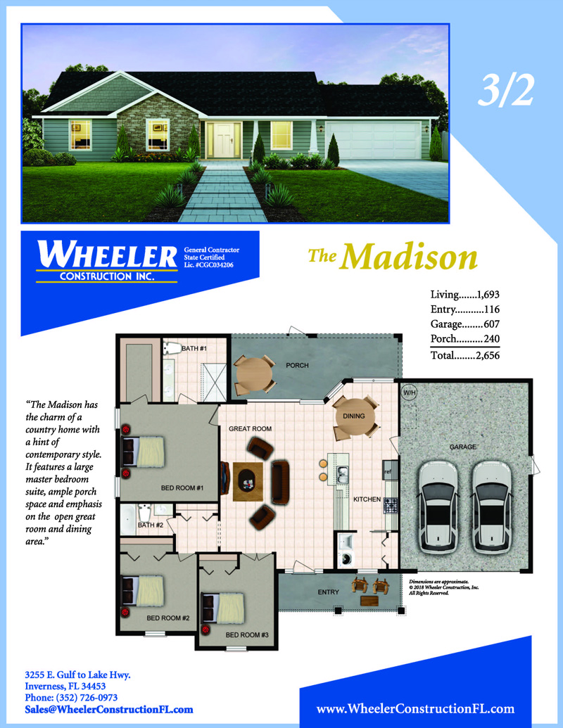 Madison floorplan